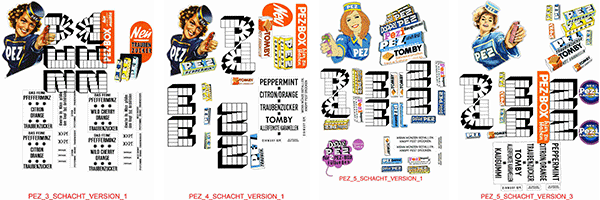 Restauration Pez Automaten